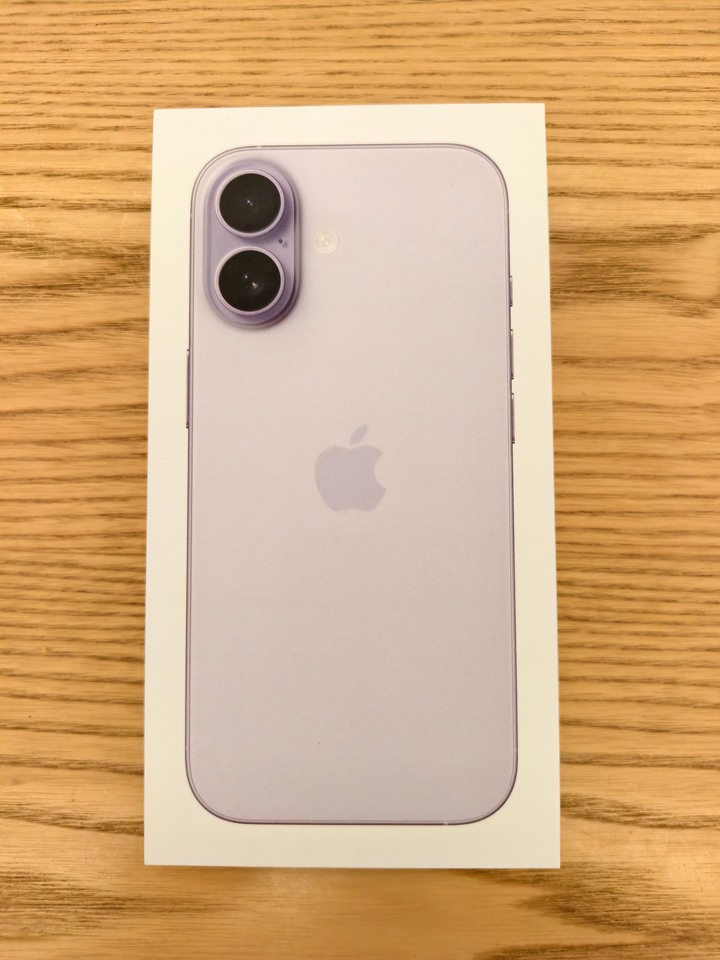 全新購入 iPhone 17 薰衣草紫 256G 附購買發票