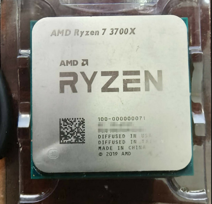 AMD R7 3700X 8核16緒 CPU Ryzen 7 32MB快取