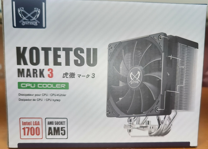 Scythe 鐮刀 鎌刀 KOTETSU MARK 3 SCKTT-3000 虎徹三 INTEL AM5 CPU 散熱器