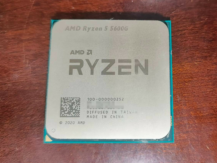 AMD R5 5600G 6核12緒 CPU Ryzen 5 (有內顯) 含原廠散熱器