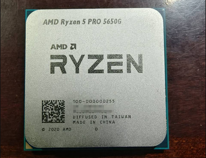 AMD R5 5650G 6核12緒 CPU Ryzen 5 含全新原廠散熱器