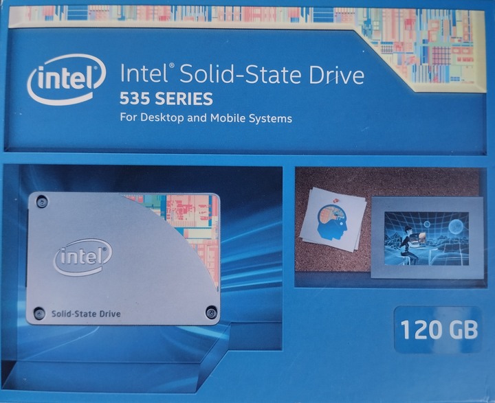 二手過保 Intel 535 Series 120GB 2.5吋 SATA3 SSD 固態硬碟