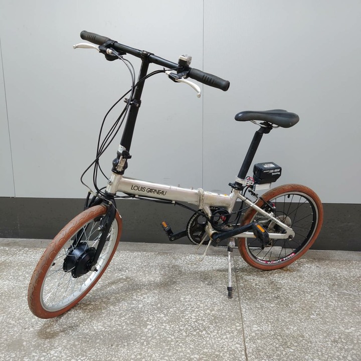 Louis Garneau 20"八速小折 (eKits套件,使用Makita 牧田電池)