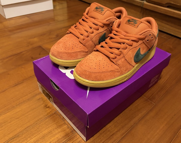 Nike SB Dunk low pro Burnt Sunrise 燃燒日出 US9.5 HF3704-800