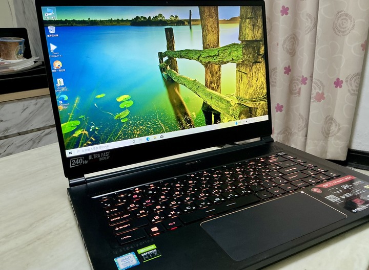 【出售】MSI 15.6吋 i7-9750H 6G獨顯 (2TB PCIe M.2 SSD)電競筆電 