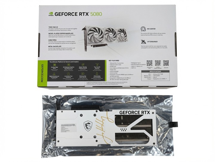 【出售】NVIDIA GeForce RTX 5080 黃仁勳親筆簽名版（全新收藏品）