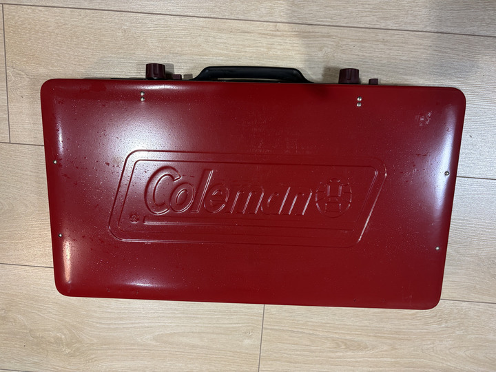 中古 Coleman雙口爐 