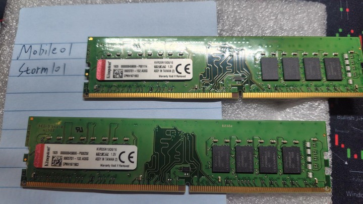 金士頓 DDR4 2666 32G(16G*2條)