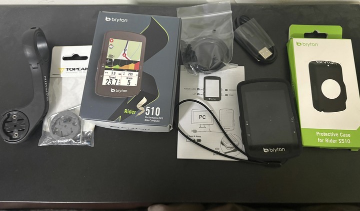 Bryton S510!盒組含其它品項