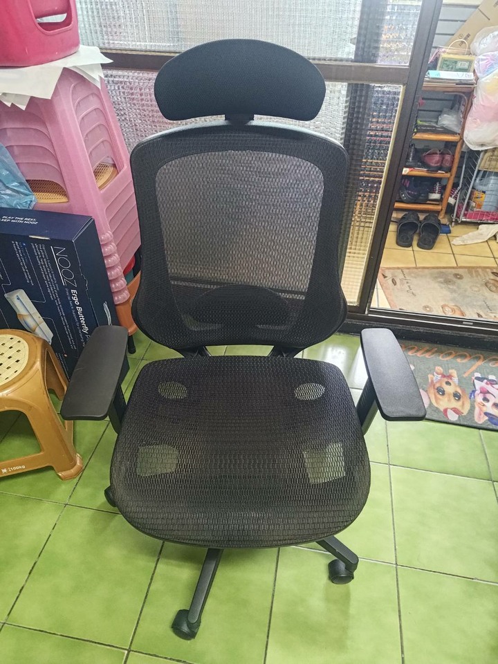 特力屋 歐萊透氣高背全網椅 電腦椅
