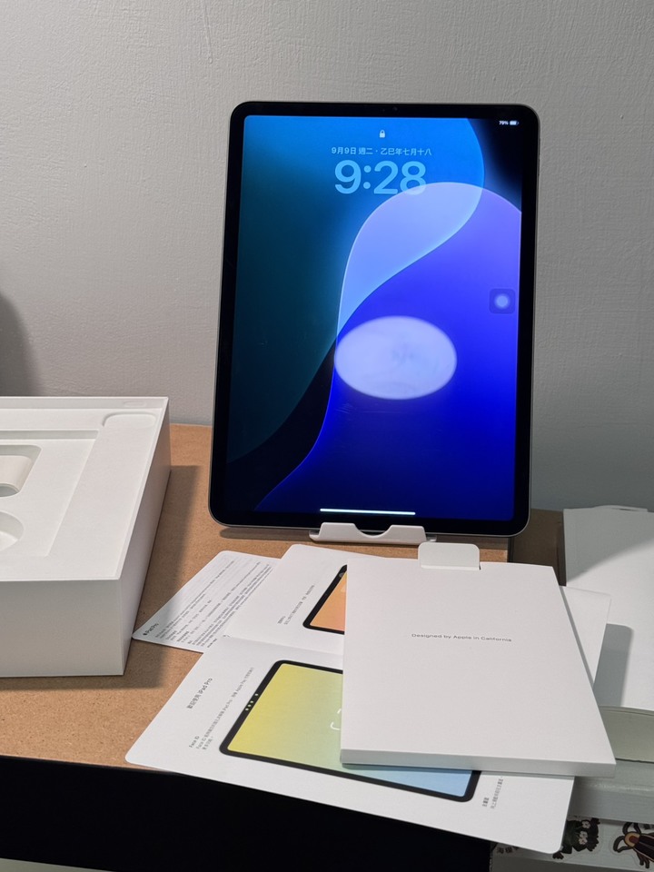 電池健康度 91% [ 無拆修 全原廠 ] Apple iPad Pro 11 第二代(2020) Wi-Fi 128GB MY232TA/A