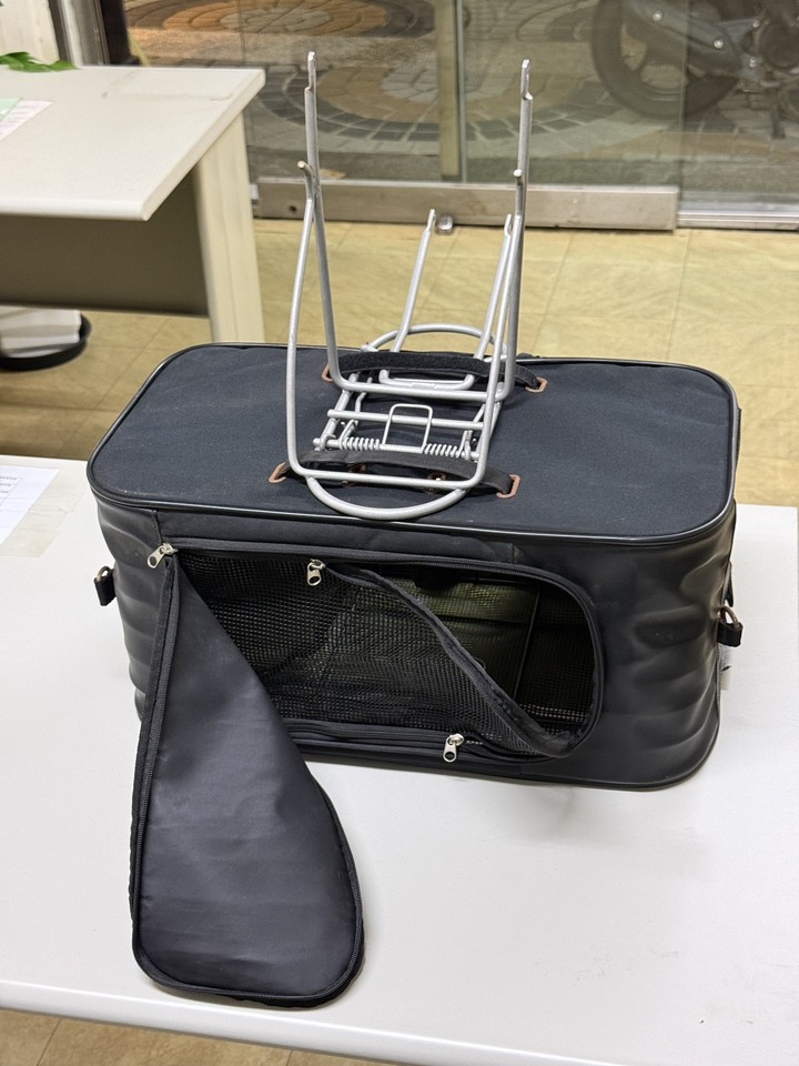 GIANT 捷安特 FD806 折疊車 貨架 + 寵物外出箱 [ 前、後可掛 ]