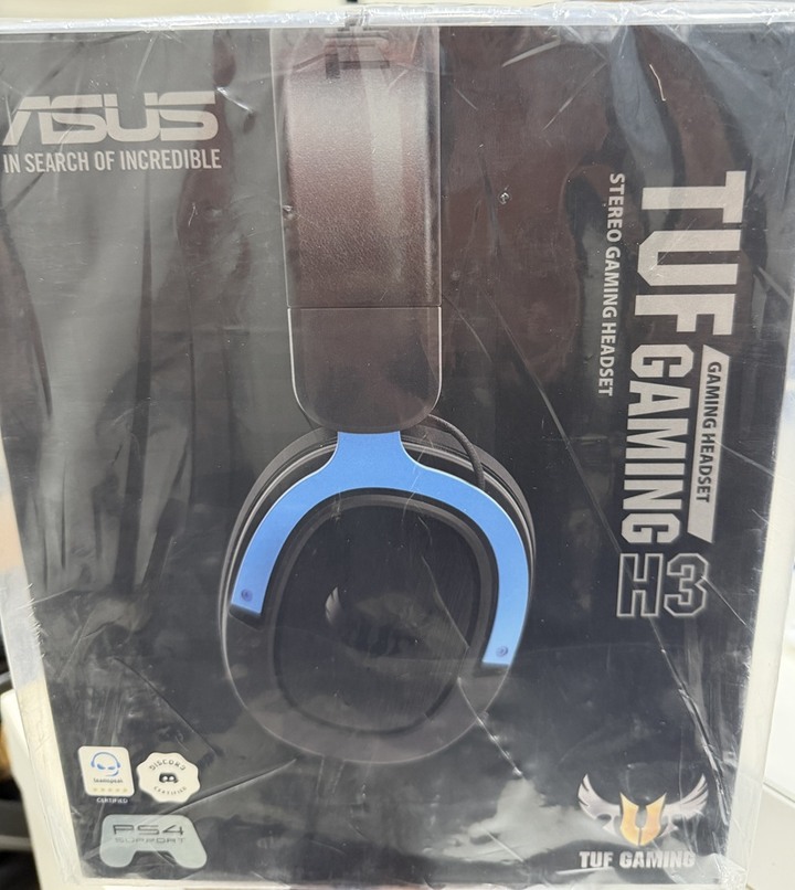 ASUS TUF GAMING H3 耳麥