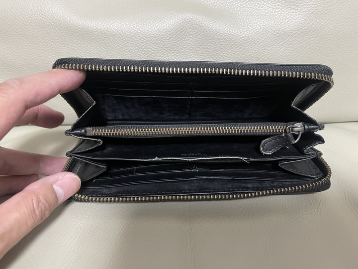 二手 5成新COACH牛皮長夾100%原廠公司貨!支持驗貨!