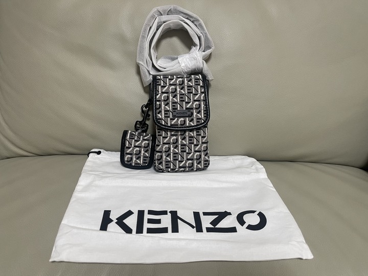 KENZO Courier緹花手機包100%原廠公司貨！支持驗貨！賠本出售