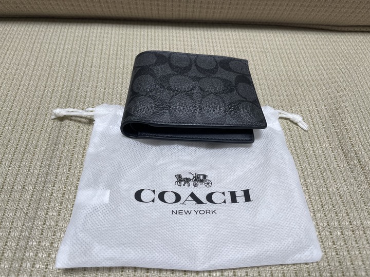 COACH經典logo短夾100%原廠公司貨！支持驗貨！賠本出售
