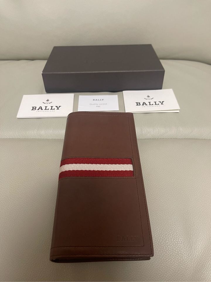 BALLY新色手揉牛皮長夾100%原廠公司貨！支持驗貨！賠本出售！