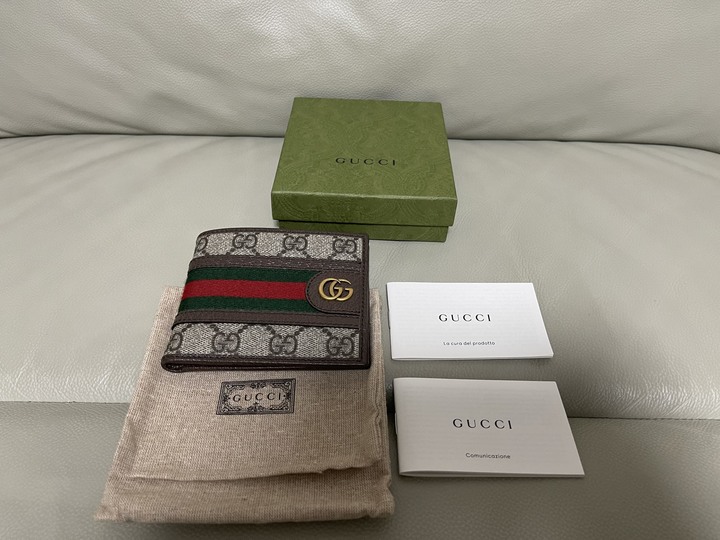 GUCCI新款經典DPHIDIA短夾100%原廠公司貨！支持驗貨！超低賠本出售！