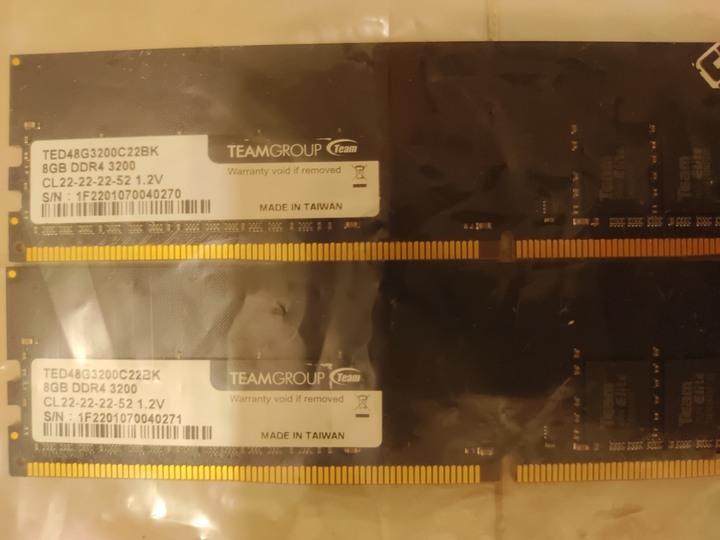 十銓 DDR4-3200 16G（8G*2）雙通道D4記憶體