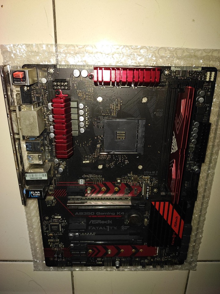 Asrock 華擎 AB350 Gaming K4+DDR4-3200 8G