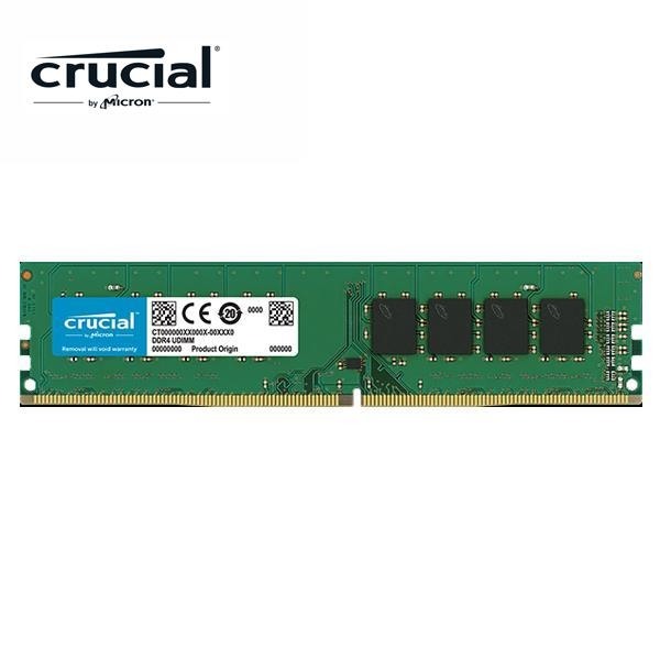 美光 Crucial DDR4-2400 8G 桌上型記憶體