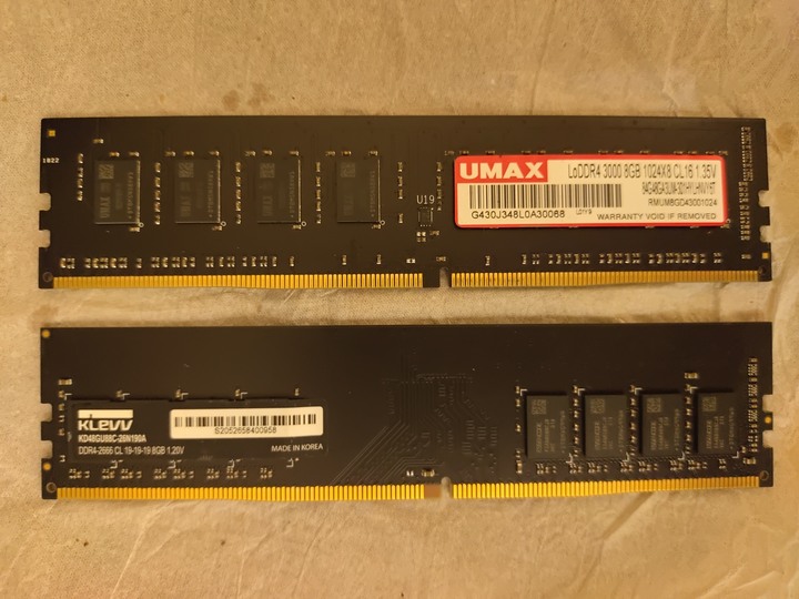 DDR4 16G（8G*2） 雙通道記憶體