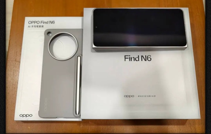 【售】 OPPO Find N6 鈦色（陸版512）+ AI 手寫筆跟手機殼
