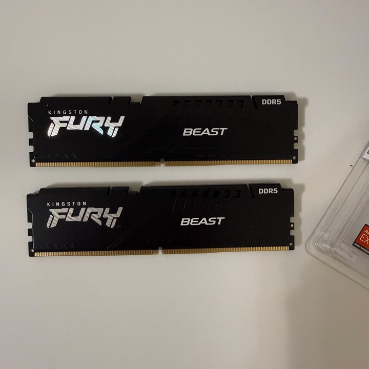 Kingston 金士頓 桌上型超頻記憶體 64GB(雙通32GB*2) DDR5-6000/CL30 FURY Beast 黑 (獸獵者)