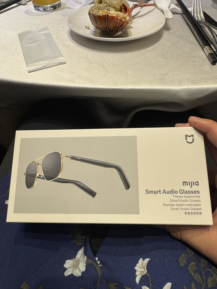 米家智慧音頻眼鏡（飛行員款）
