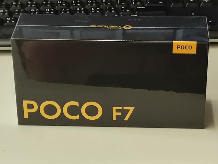 POCO F7 12GB+512GB, 全新白色 ,未拆封,台灣小米公司貨