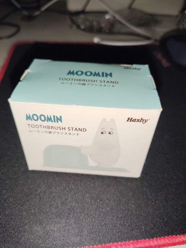 日本Hashy Moomin 嚕嚕米 公仔造型 牙刷架