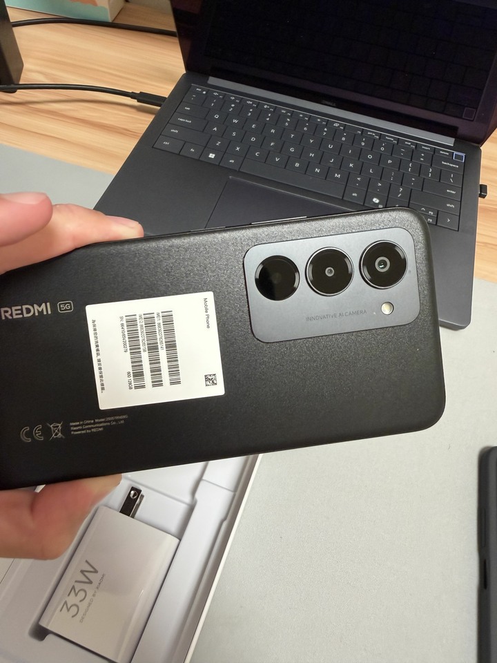 REDMI 15 5G 4+128 僅用一次 保固內