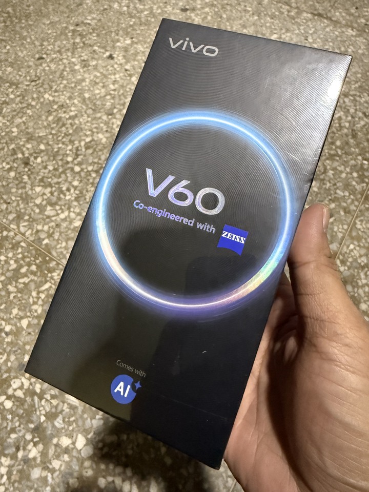 賣Vivo V60 256G紫，全新未拆封