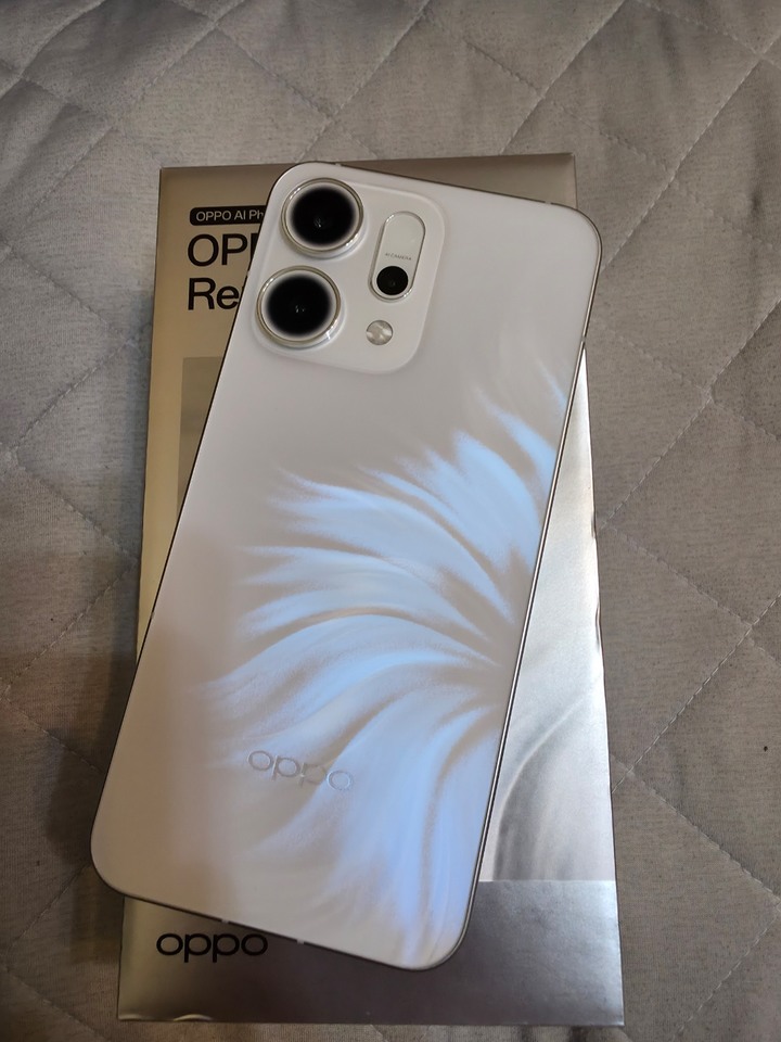 OPPO Reno14 12G256GB 絢彩白