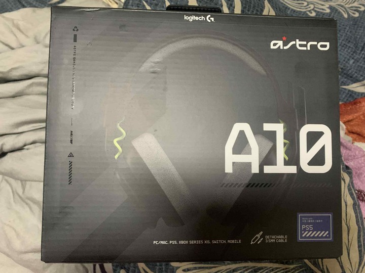 賣Logitec A10 電競耳機麥克風