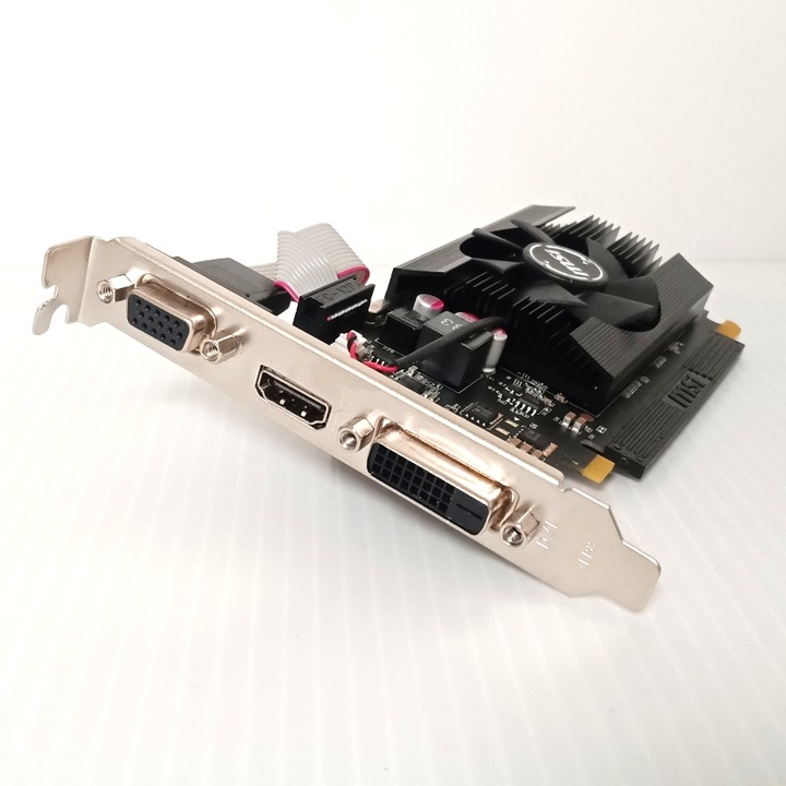 顯示卡 實體拍攝 全新裸裝 保內 MSI MS-V809 GT710-2GD3 LP