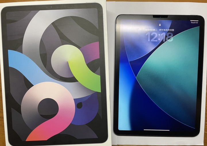 ipad air 4 64g+apple pencil 2