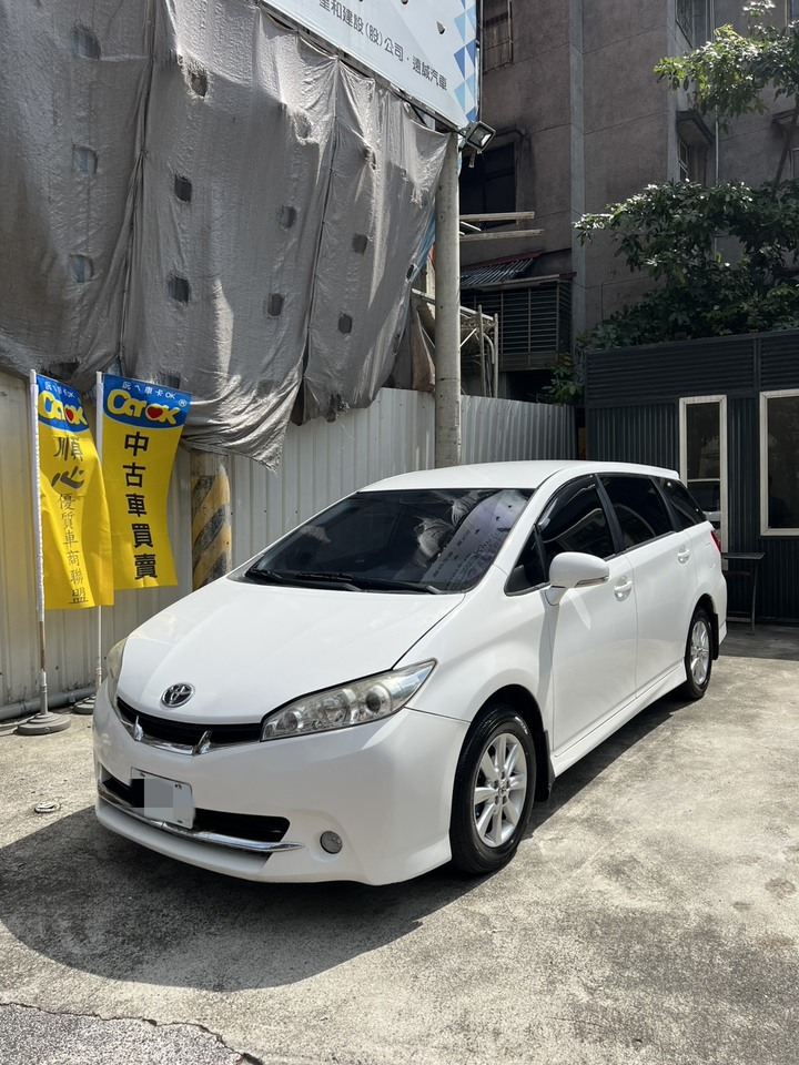 售 2010 豐田Toyota Wish 2.0 七座 非營業 里程跑少 13萬公里保證