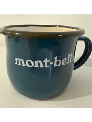 日本 mont-bell 輕巧琺瑯杯 400ml (149g) 馬克杯 咖啡杯 隨身杯 價格超甜 有細微包裝摩擦痕