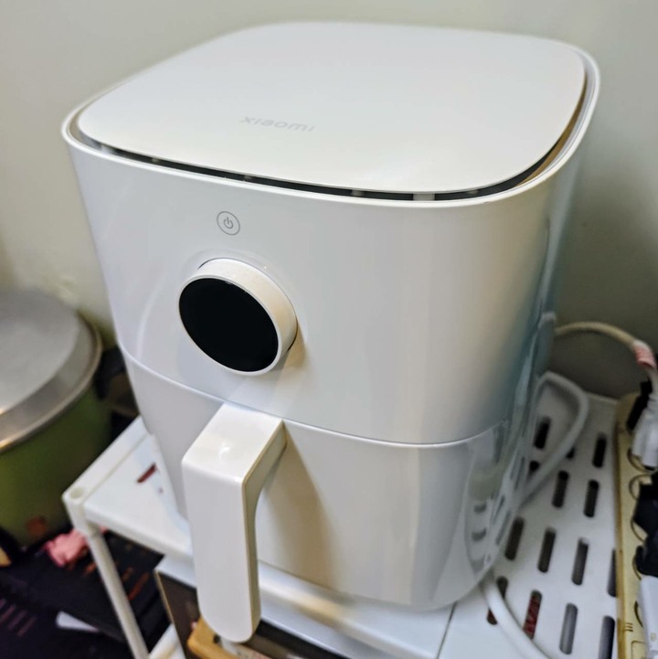 【近全新】小米 Xiaomi 智慧氣炸鍋4.5L 可當天寄出 白色 僅使用幾次 無原廠盒裝、說明書 MAF14