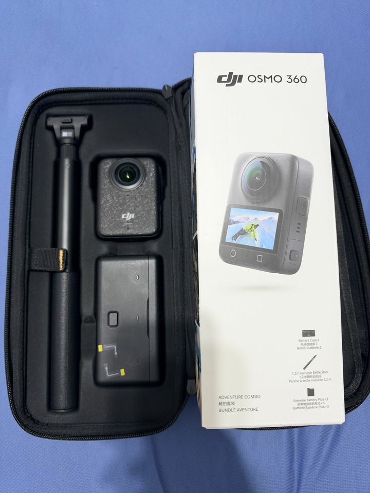 DJI OSMO 360 原廠保固中2027/5/15