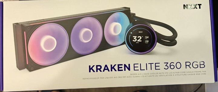 NZXT KRAKEN ELITE 360 RGB 全新水冷