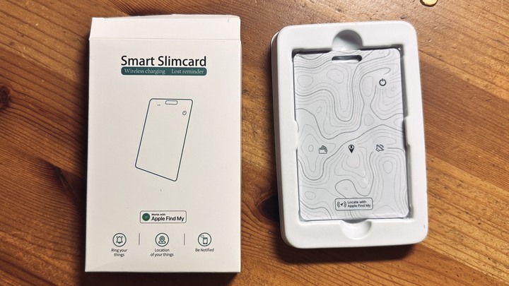 超薄卡片防丟器 2個 無線充電 定位【白色: 適用Apple 系統，黑色: Apple 及 Android 雙系統】不拆售