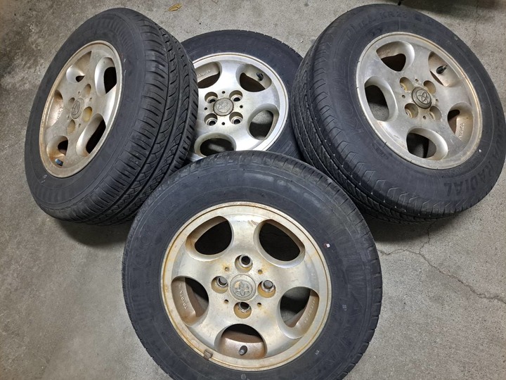 TOYOTA 豐田 TERCEL 13吋框+胎