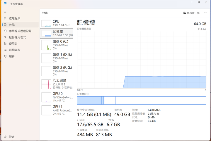 T-FORCE VULCAN 火神系列 DDR5-6400 32Gx2_64GB + R9 9950X