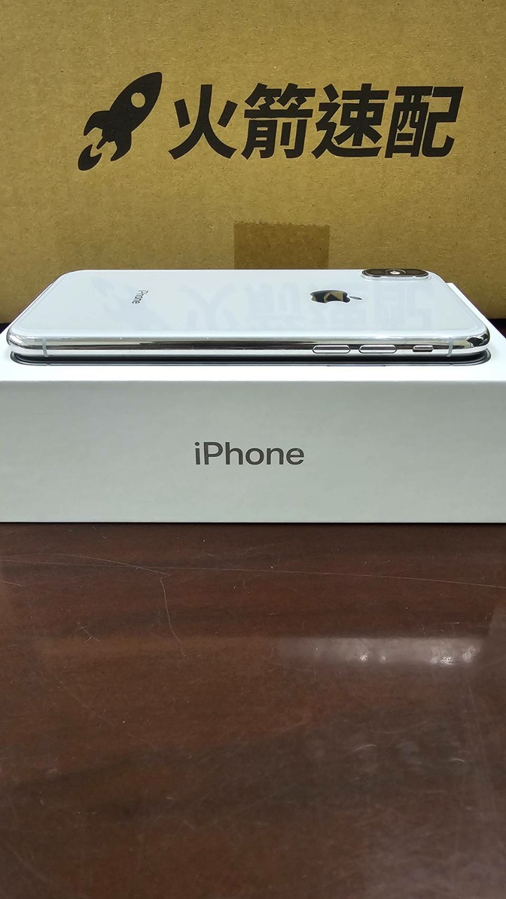 iPhone X 白色 256G 有原廠盒/剛換新電池/外觀良好無凹傷