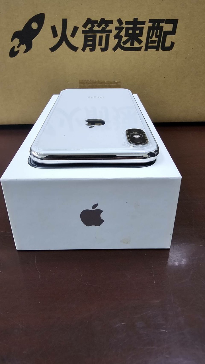 iPhone X 白色 256G 有原廠盒/剛換新電池/外觀良好無凹傷
