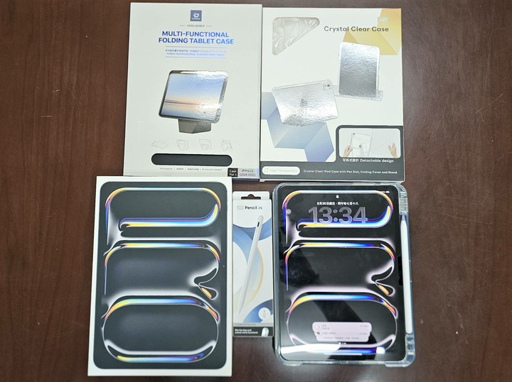 iPad Pro M4 11吋 Wi-Fi 256G 頂級機況/電池100% + eiP筆殼套組