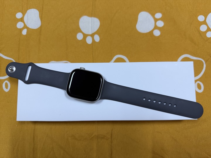 Apple Watch Series 10 （GpS）46mm 銀色鋁金屬錶殼 灰石色連動型錶帶M/L
