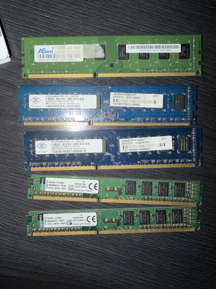 ddr3共5隻 24g